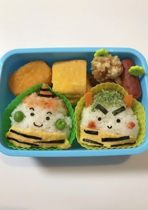 幼稚園お弁当〈節分の日〉-レシピのメイン写真