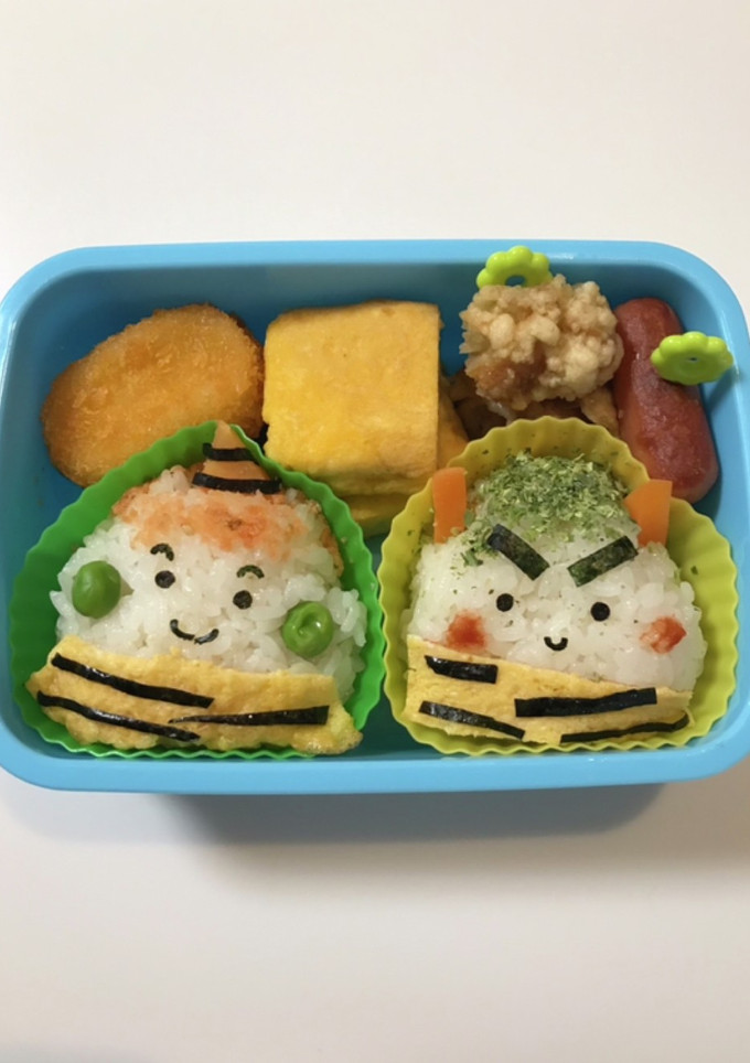 幼稚園お弁当〈節分の日〉-レシピのメイン写真