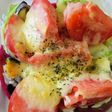 簡単!野菜たっぷりバジルチーズ焼き
