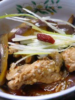 なすと豚しゃぶの中華風あえ-レシピのメイン写真