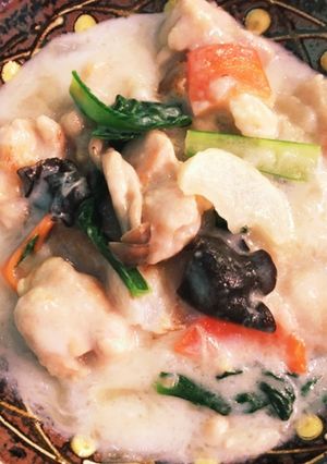 鶏肉とカブのミルク煮-レシピのメイン写真