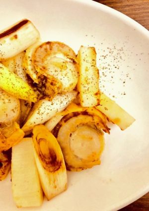 帆立のマスタード醤油炒め-レシピのメイン写真