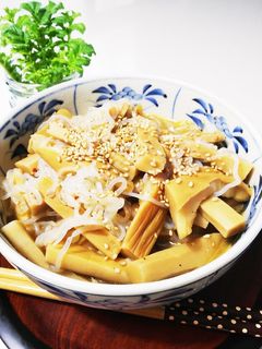 【☆ダイエット】しらたきとメンマの炒め煮-レシピのメイン写真