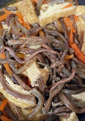ぜんまいの煮物-レシピのメイン写真