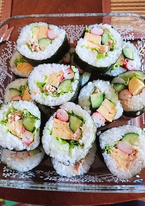 簡単!サラダ巻き〜♪♪♪-レシピのメイン写真