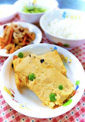 中華風卵焼き 保育園給食♬-レシピのメイン写真