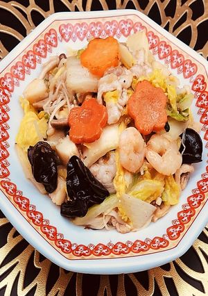 鍋に使う食材で!? 簡単!! ☆八宝菜☆-レシピのメイン写真