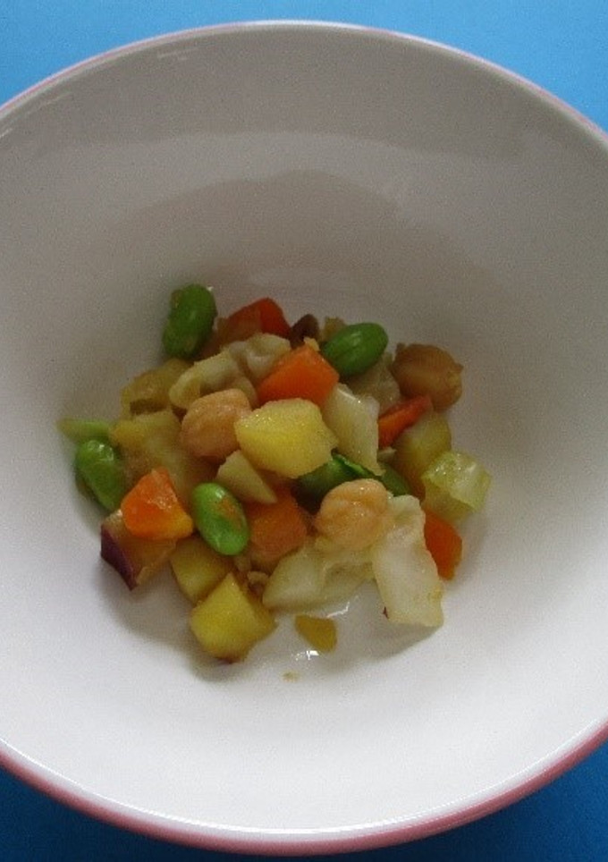 簡単給食　さつまめサラダ-レシピのメイン写真