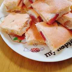 รูปของ ふわふわ米粉のりんごケーキ