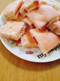 ふわふわ米粉のりんごケーキ-レシピのメイン写真