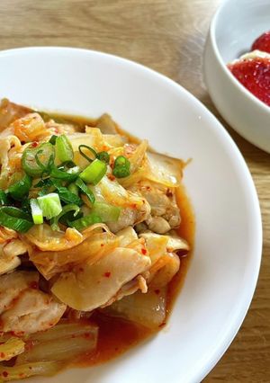 鶏キムチ-レシピのメイン写真