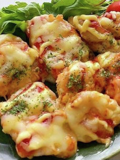 ピザ風チキン-レシピのメイン写真
