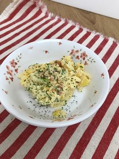 レンジ調理☆野菜入り簡単オムレツ-レシピのメイン写真