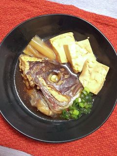 甘めのあらだき★魚の煮付け-レシピのメイン写真