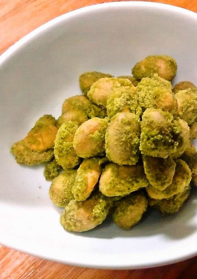 節分豆をリメイク★大豆の砂糖がけ②抹茶衣-レシピのメイン写真