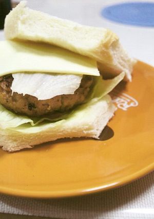 高萩産レタスもりもり！ハンバーガー-レシピのメイン写真
