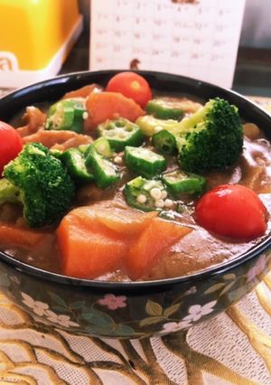 野菜カレーうどん-レシピのメイン写真