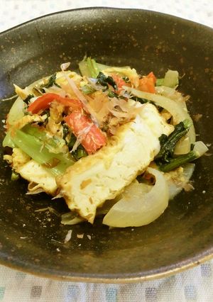 厚揚げとチーズのチャンプルー-レシピのメイン写真
