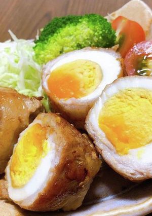 肉巻き卵-レシピのメイン写真