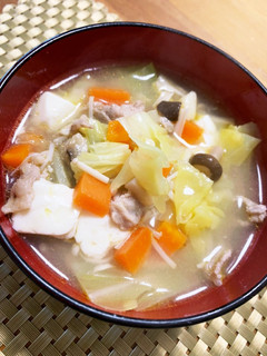 超簡単具沢山豚汁-レシピのメイン写真