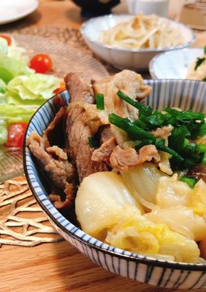 豚肉と白菜のすき煮-レシピのメイン写真