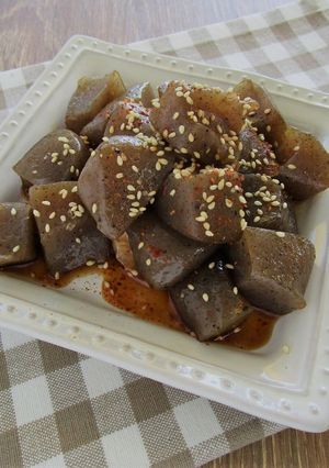 こんにゃくのオイスターソース炒め-レシピのメイン写真