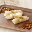 ライスペーパーで小さな腸粉(蒸し春巻き)