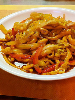 鶏むね肉が驚く柔らかさ【白菜の青椒肉絲】-レシピのメイン写真