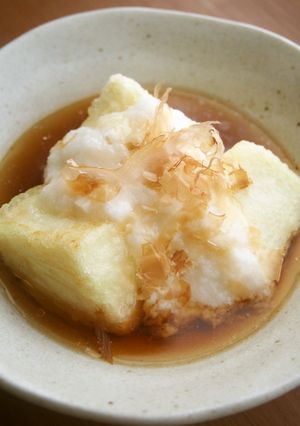 揚げ焼き豆腐♪とろとろ長いもかけ!-レシピのメイン写真