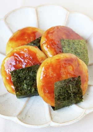 甘からおいしい！磯部いももち-レシピのメイン写真