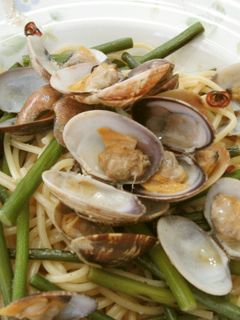 めちゃ旨!あさりの酒蒸しパスタ!!-レシピのメイン写真