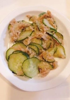 きゅうりとツナの和え物-レシピのメイン写真