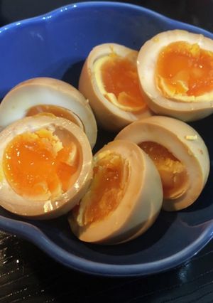 味噌煮込み風、味付け煮卵-レシピのメイン写真
