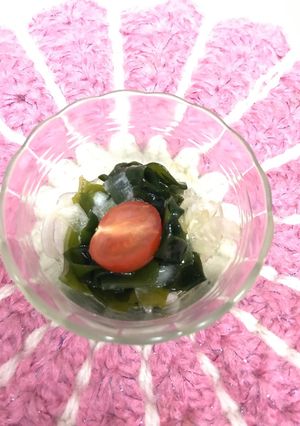 ワカメの酢の物-レシピのメイン写真