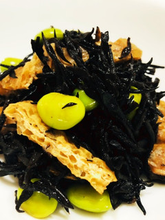 包丁不要!レンジdeひじきの煮物☆-レシピのメイン写真