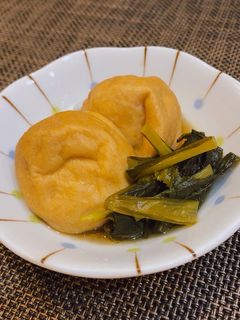 小松菜とがんもどきの煮物-レシピのメイン写真