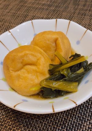 小松菜とがんもどきの煮物-レシピのメイン写真