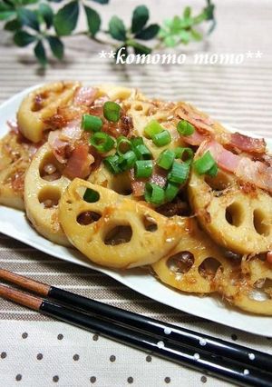 ◆れんこんのおかかバター醤油◆-レシピのメイン写真