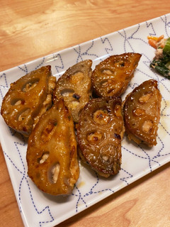 隠しえのきでヘルシー蓮根照り焼きバーグ-レシピのメイン写真