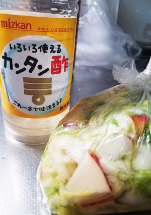 カンタン酢で簡単♪りんご白菜漬♪-レシピのメイン写真
