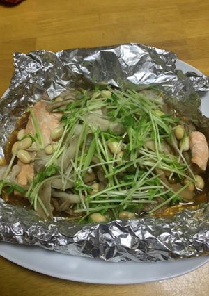 鮭のホイル焼き-レシピのメイン写真