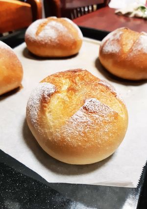バター、牛乳無し◎ほったらかしパン-レシピのメイン写真