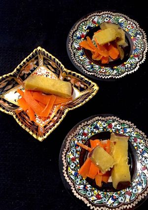 さつま芋と人参のグラッセ-レシピのメイン写真