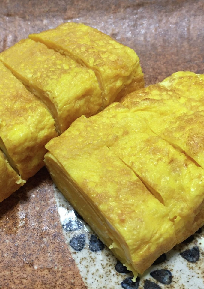甘味なしのだし巻き卵-レシピのメイン写真