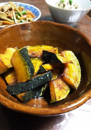 すぐ出来る大学かぼちゃ-レシピのメイン写真
