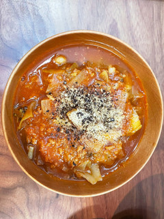 トマト缶不要!冷蔵庫残り物ミネストローネ-レシピのメイン写真