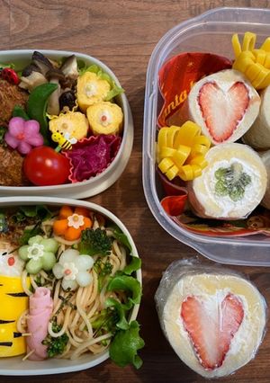 保育園のお弁当（2021.2）-レシピのメイン写真