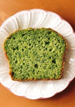 簡単！HMでほうれん草のパウンドケーキ-レシピのメイン写真