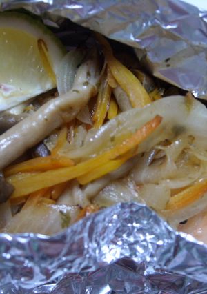 鮭のホイル焼き-レシピのメイン写真