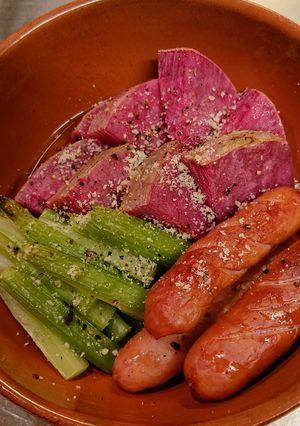 赤蕪とセロリのグリル焼き-レシピのメイン写真
